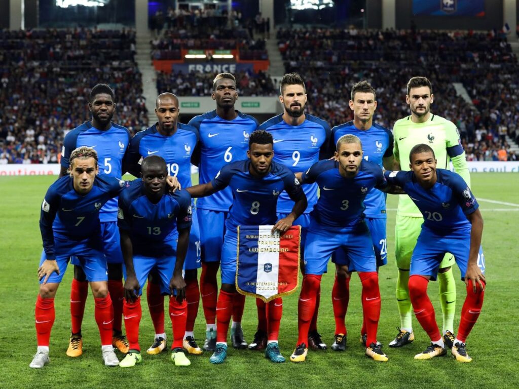 Đội hình rất mạnh của Pháp