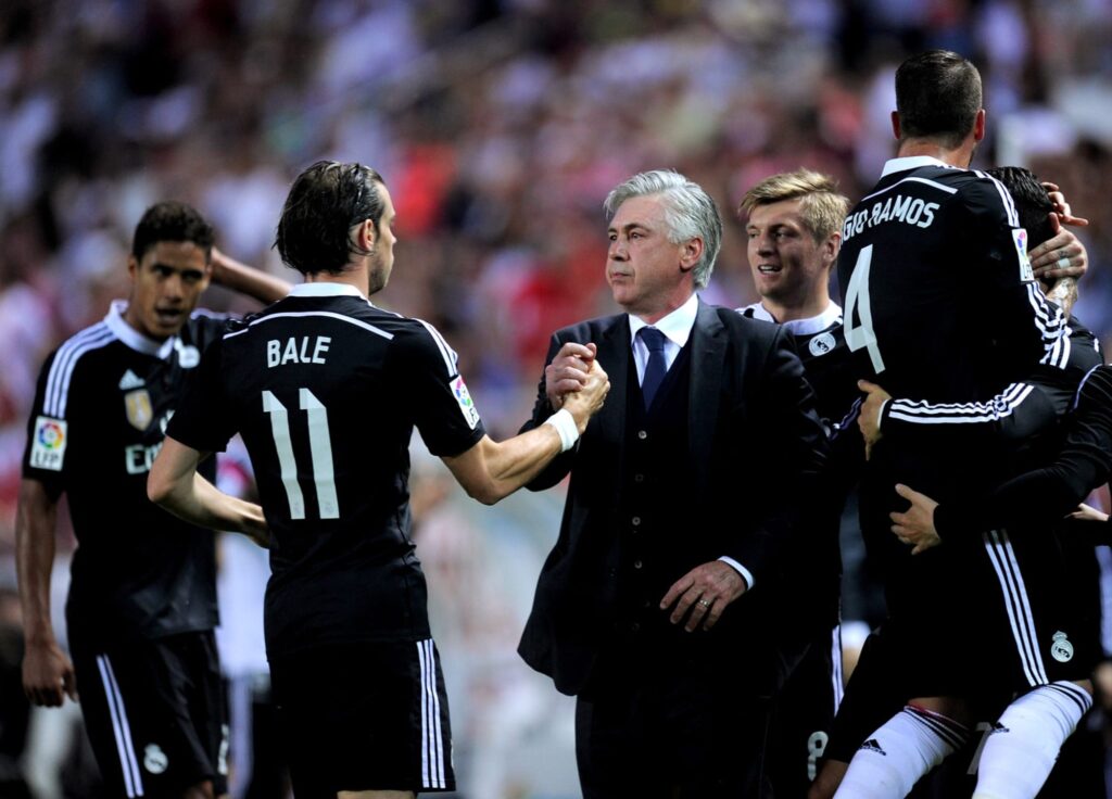 Ancelotti & Bale