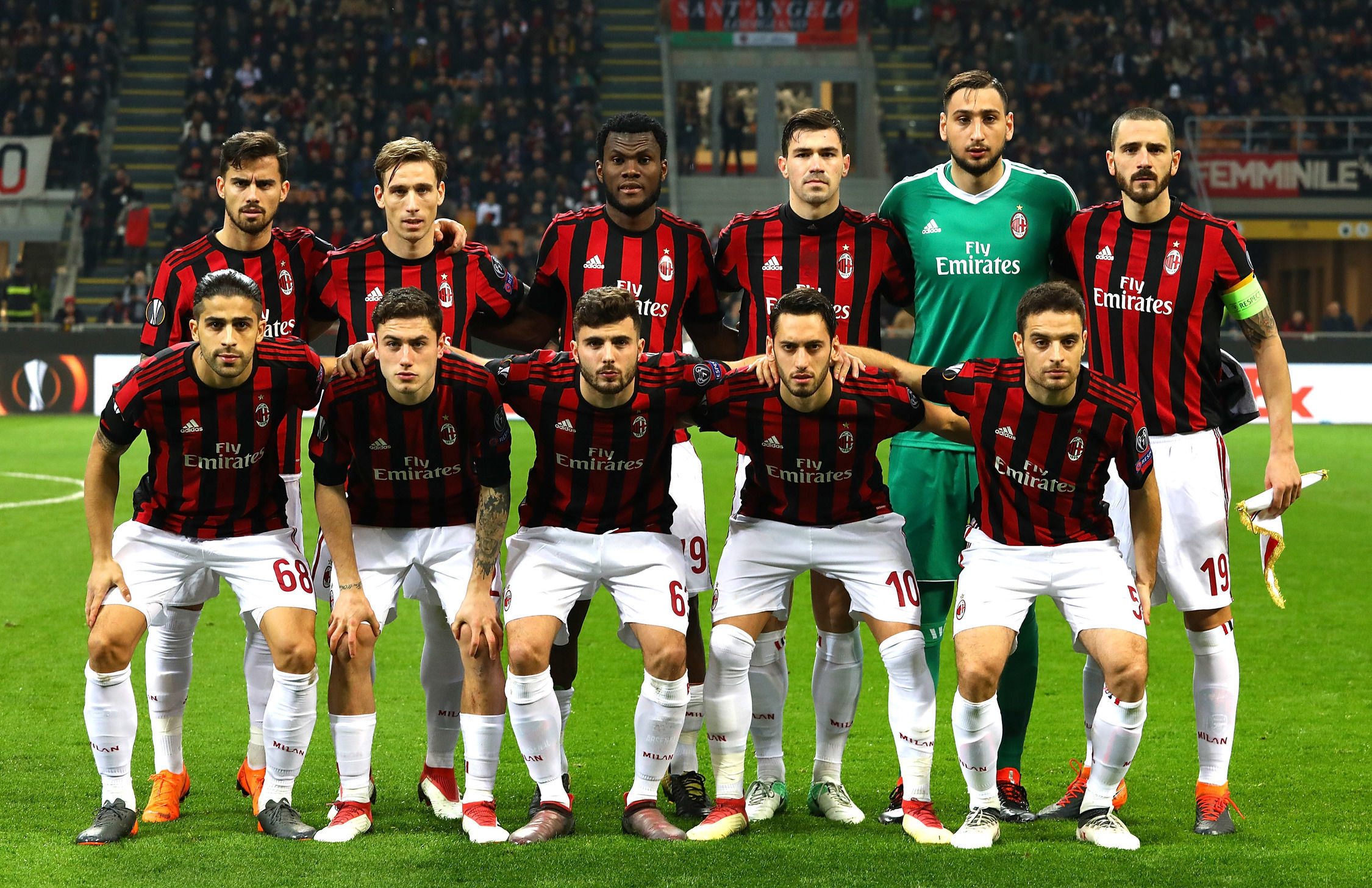 thủ thành Donnarumma đóng vai trò quan trọng đối với AC Milan
